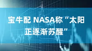 宝牛配 NASA称“太阳正逐渐苏醒”