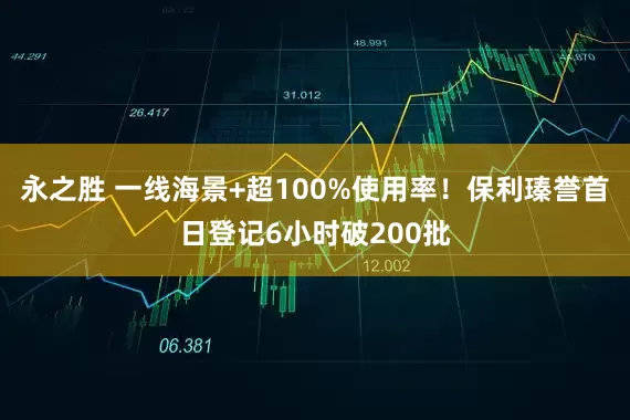 永之胜 一线海景+超100%使用率！保利瑧誉首日登记6小时破200批